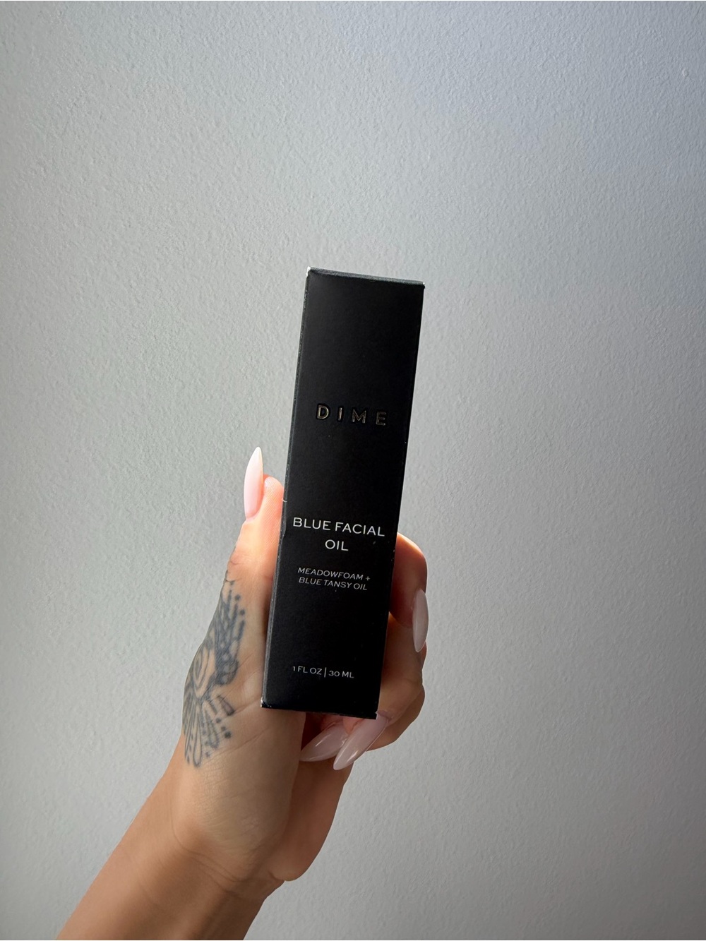 DIME Blue Facial Oil - Black